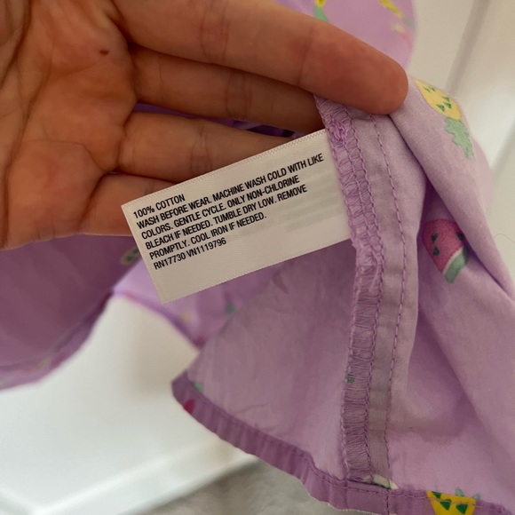 Jack & Cat Fruit Print Girls Sundress - Picture 3 of 5